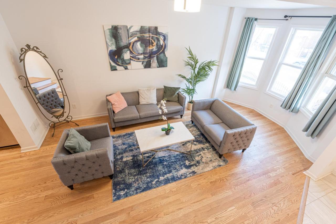 Вилла Tranquil Town House With Parking And Laundry - Just 25 Minutes To Time Square! Джерси-Сити Экстерьер фото