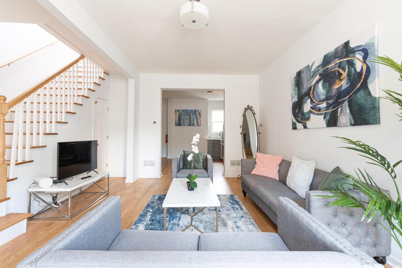 Вилла Tranquil Town House With Parking And Laundry - Just 25 Minutes To Time Square! Джерси-Сити Экстерьер фото